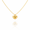 Solid Gold Dainty HeartNecklace