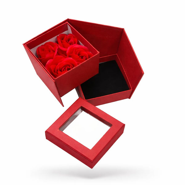 Double Level Roses Gift Box
