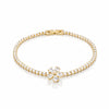 Crystal flower nene bracelet