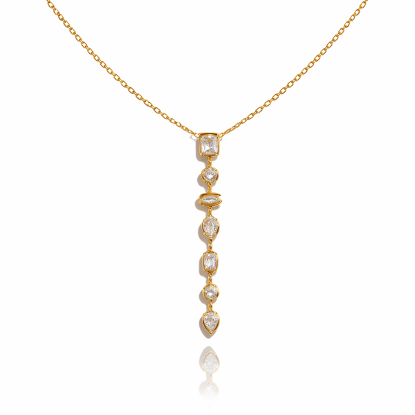 Zircon Studded Necklace