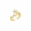 Twig flower Ring