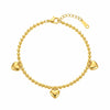 Heart Beaded Chain Bracelet