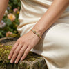 Gold Mini Daisy Bracelet
