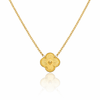 Gold Clover Necklace