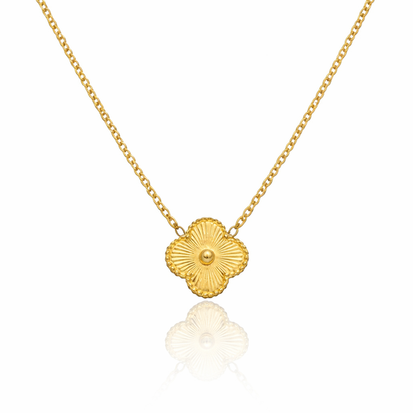 Gold Clover Necklace