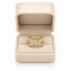 Elara Stud X Ring