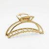 Gold Metal Claw Clip – Gold gold plated hair claw clip for women by Fix My Hairs