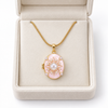 Pink Pearl Picture Pendent