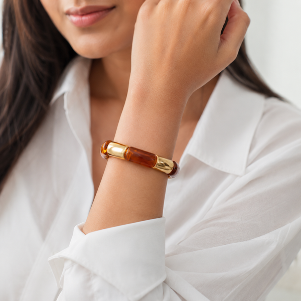 Viral Stackable Bracelet- Brown