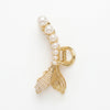 Close-up of the Pearly Mermaid Hair Claw showing pearl detail