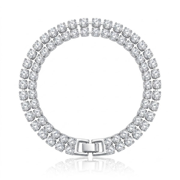 Luxe Dual Nene Bracelet Silver
