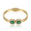 Classic Cuban Emerald Bracelet
