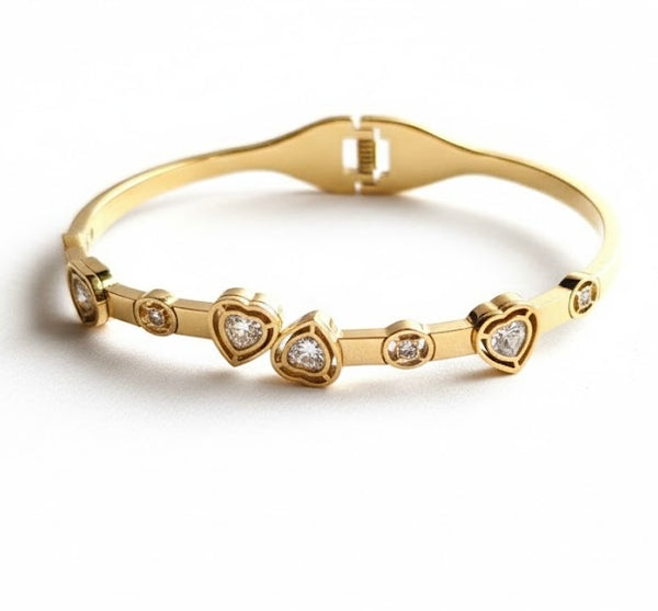 Valore Heart Crystal Bracelet