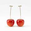 Statement Cherry Drop Earrings