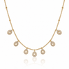 Halo Teardrop Necklace