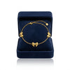 Alt Bow Stud Chain Bracelet