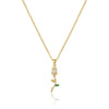Embellished Tulip Necklace