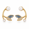 Dazzle Leaf Earrings