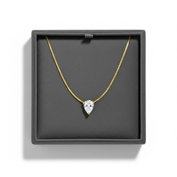 Tear Drop Delicate Necklace