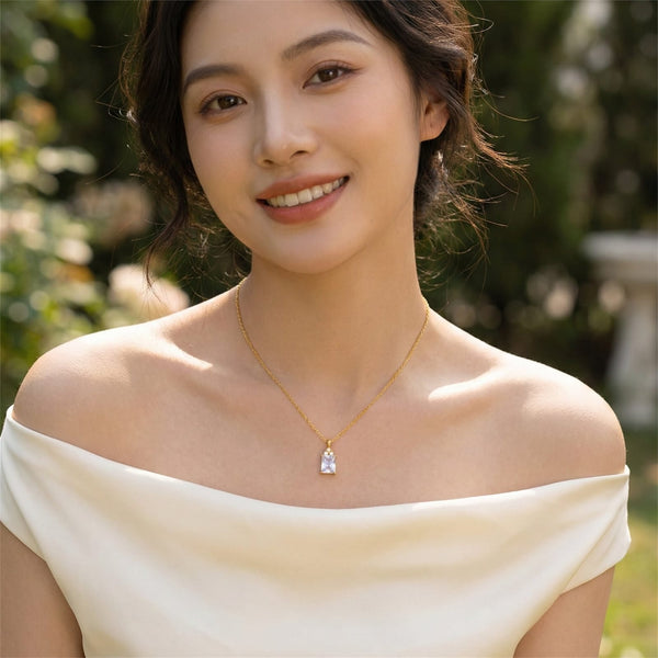 Cubic Crystal Necklace