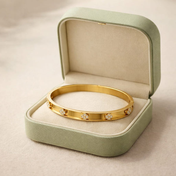 Lily Bangle Bracelet