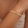 Heart slimline bracelet