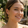 Solid Gold Drip Earrings