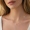 Star cubic charm Necklace