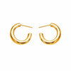 Plain Everyday Hoop Earrings