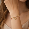 Gold Eye Crystal Bracelet