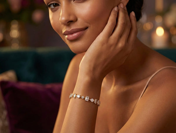 Multistone Crystal Bracelet