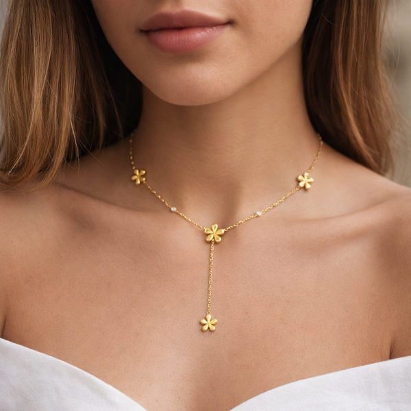 Daisy Dangle Necklace