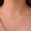 Star Shell Charm Necklace