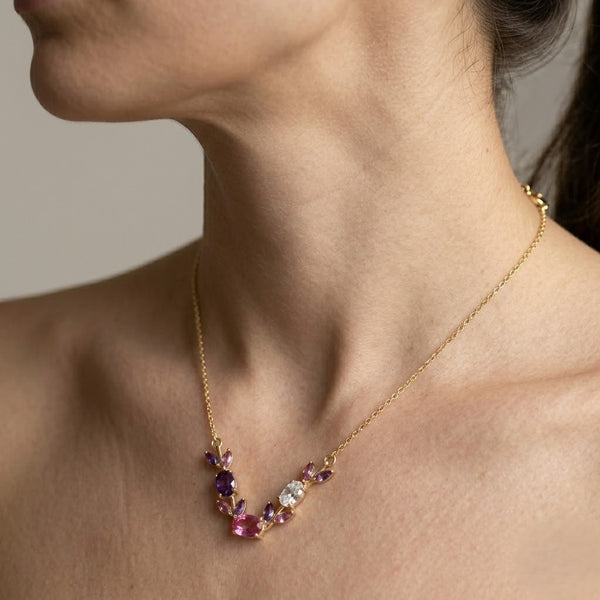 Pastel Tulip Necklace