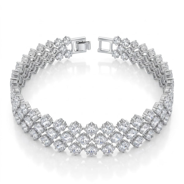 Multilayer Star Crystal Bracelet
