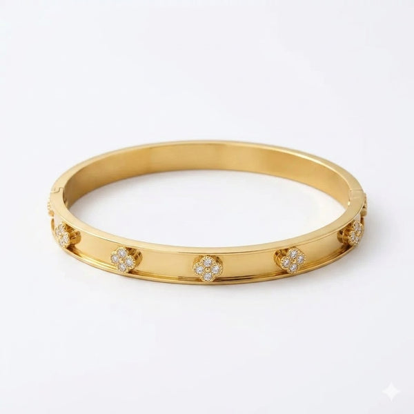 Lily Bangle Bracelet