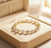 White Crystal Bracelet- TDD