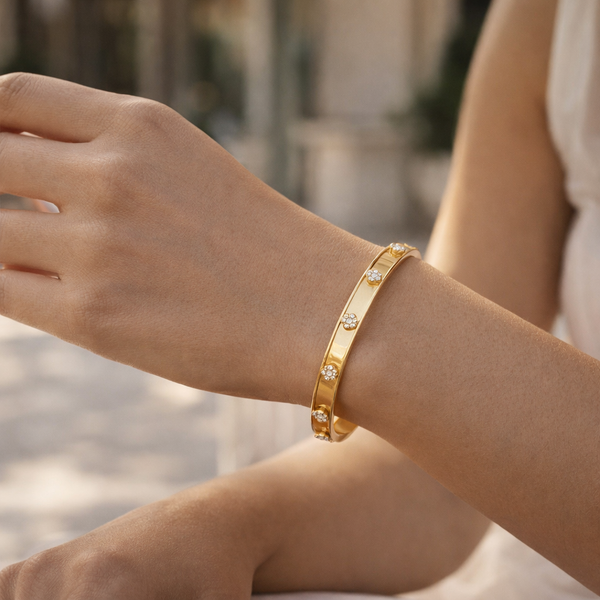 Lily Bangle Bracelet