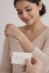 Rectangle Crystals Wiper chain Bracelet