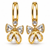 Perky Pearl Bow Earrings