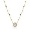 Tanisha Diamond Halo 18K Gold Plated Mangalsutra