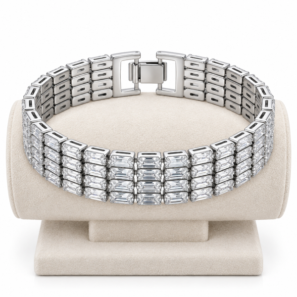 Crown Jewel Starlight Bracelet Silver