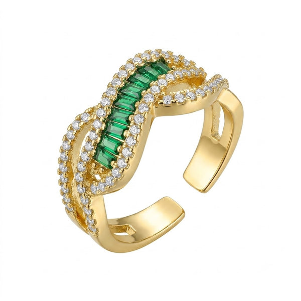 Emerald Infi Luxe Ring