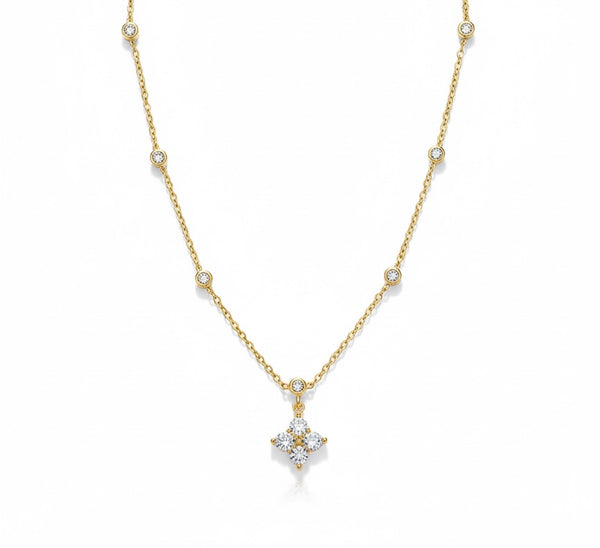 Elsa Studded Necklace