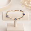 Blue Bloom Crystal Bracelet