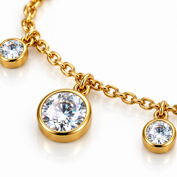 Crystal Dangle Bracelet