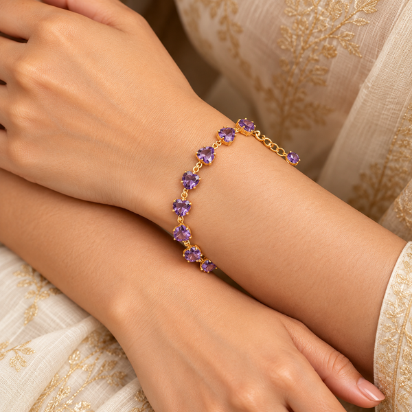 Lavi Heart Crystal Bracelet
