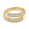 Studded Spiral Ring