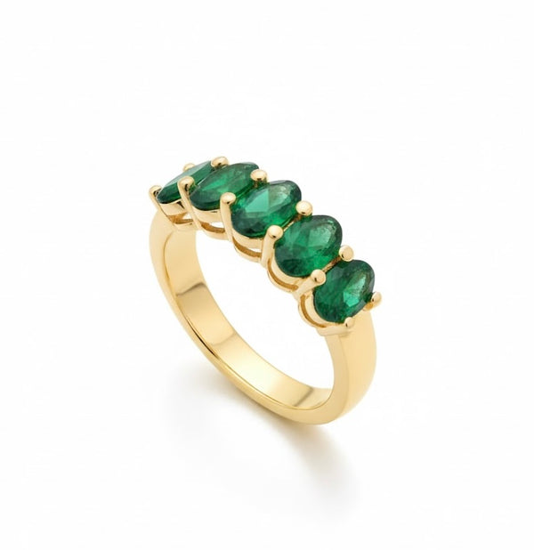 Opal Green Ring