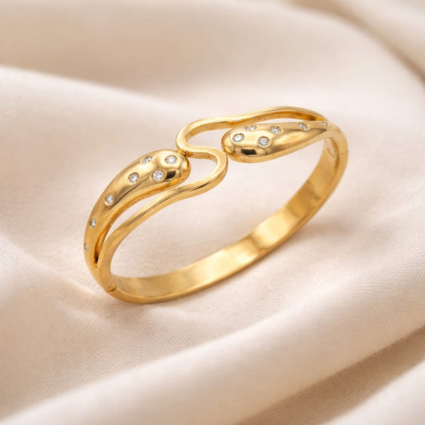 Drop Ends Mini crystal StudBracelet